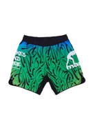MANTO chokes and more FIGHT SHORTS-green